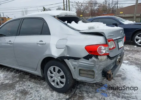 2011 Toyota Corolla Le из США, поврежденный, VIN 2T1BU4EE9BC737361